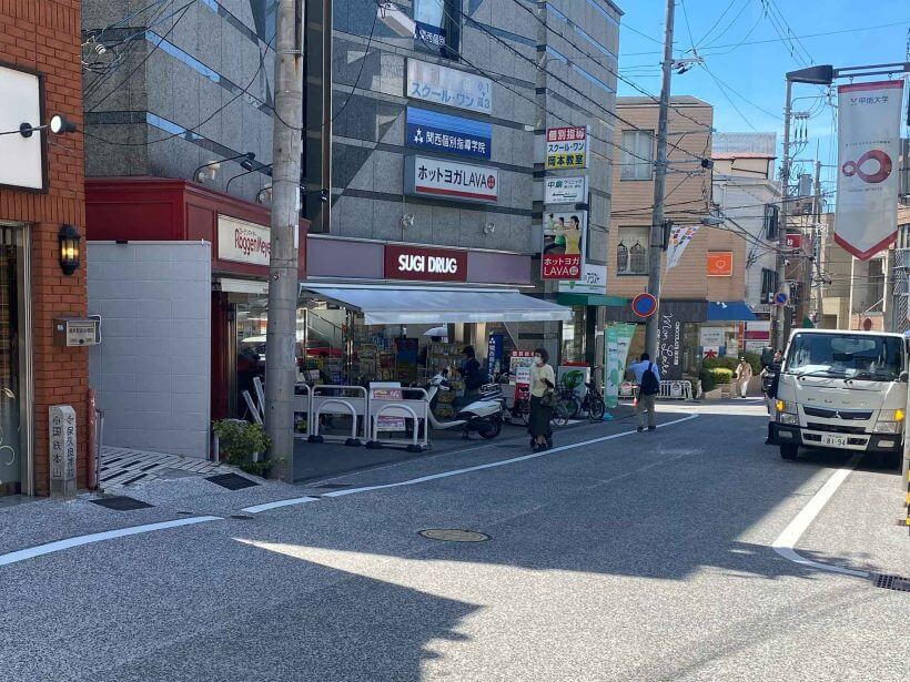 店舗へのアクセス方法