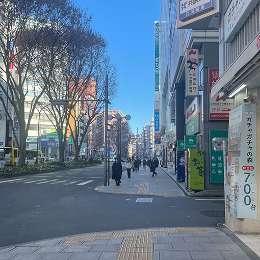 店舗へのアクセス方法